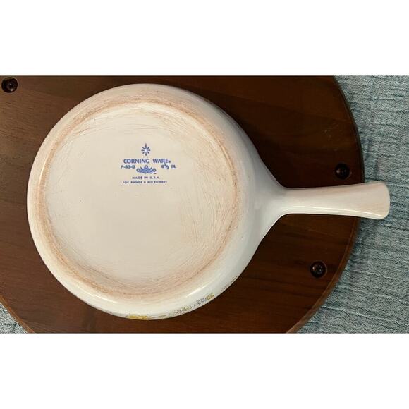 Vintage Corning ware Floral Bouquet Sauce Pan - Picture 2 of 5